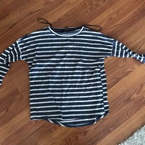 SUPER SOFT long striped tee
